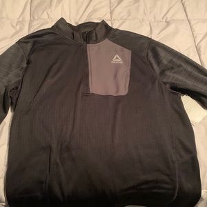 Reebok reflective quarter zip brand new with tags